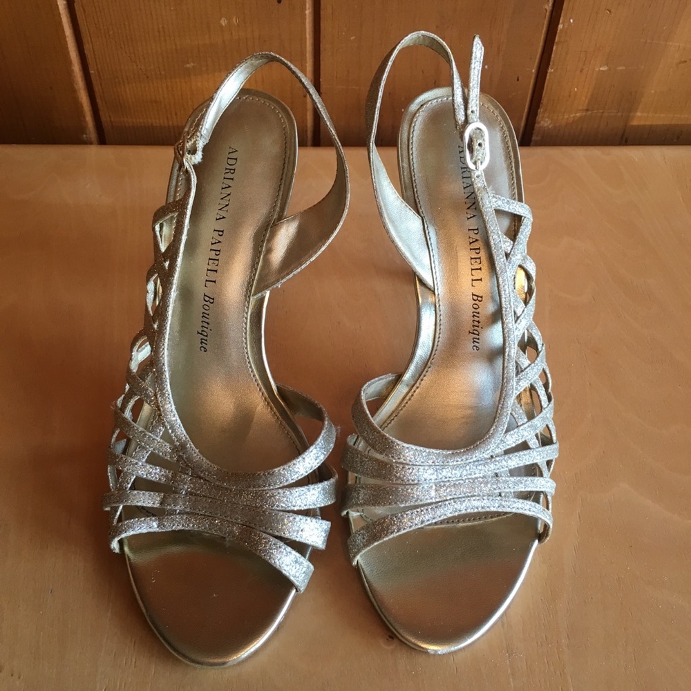 Gold heels